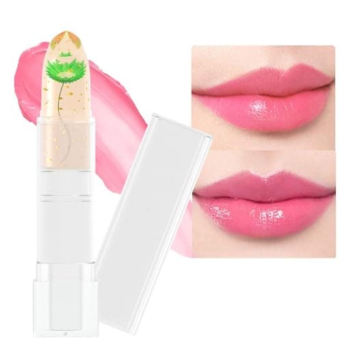Crystal Flower Changing Lipstick - Long Lasting Lip Care — 05#Green flower