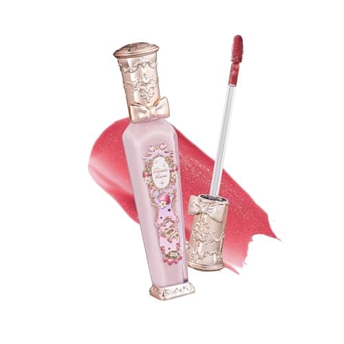 Flower Knows Violet Strawberry Rococo Glowy Lip Gloss for Girls & Women — G02 Raspberry Booze
