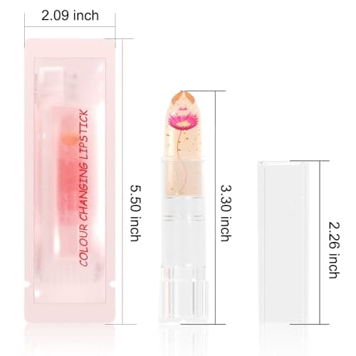 Crystal Flower Changing Lipstick - Long Lasting Lip Care