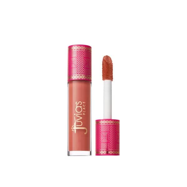 Juvia's Place High Shine Creamy Smooth Lip Gloss 16 oz, Flower Girl Non-Sticky Long Lasting Iridescent Clear Glow — Bronzed Honey