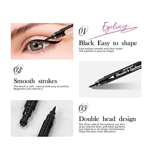 LAMUSELAND Eyeliner Stamp Wingliner for Women