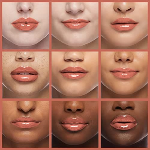 FLOWER BEAUTY Mix N Matte Lip Duo - Matte Lipstick & High Shine Lip Gloss Duo (Melon Kiss)