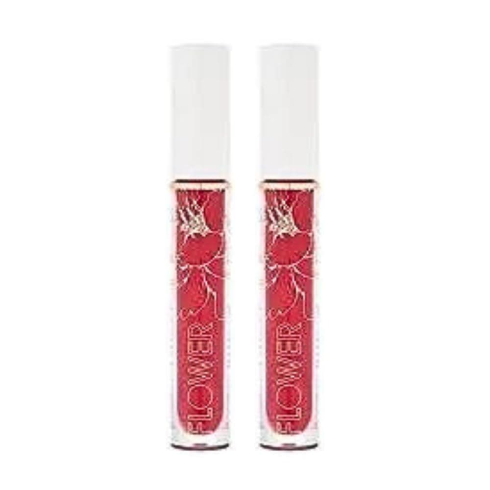 FLOWER BEAUTY Petal Pout Lip Color - Black Cherry (Pack of 2)