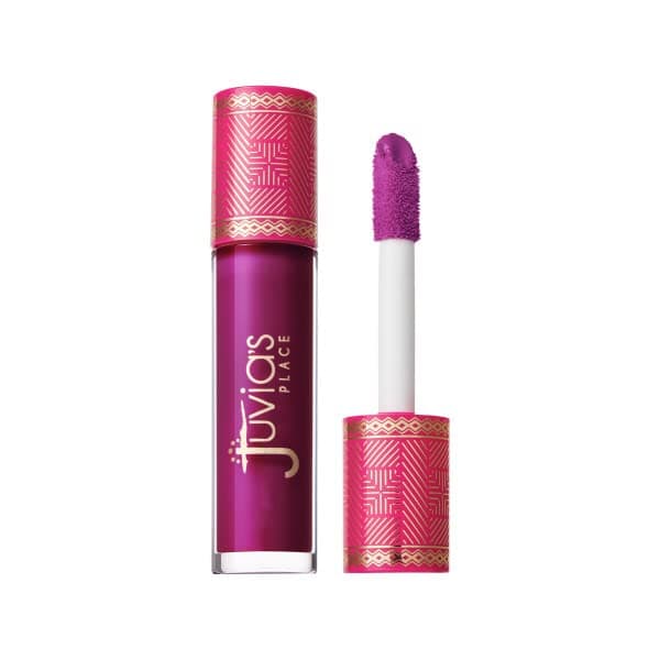 Juvia's Place High Shine Creamy Smooth Lip Gloss 16 oz, Flower Girl Non-Sticky Long Lasting Iridescent Clear Glow — Shes Royal
