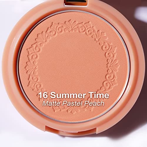 OULAC Pink Lumious Blush Makeup | Shimmer Metallic Glow | Cruelty-Free & Highlight Bling
| OULAC Pink Lumious Blush Makeup | 2 in 1 Powdery Blush & Highlighter | Shape & Highlight Face
| OULAC Pink Lumious Blush Makeup | F06 Pinky Ice | Shimmer Meta 