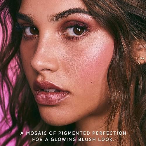 FLOWER BEAUTY Highlighter and Blush Makeup Powder (Rose Glow), Pack of 2