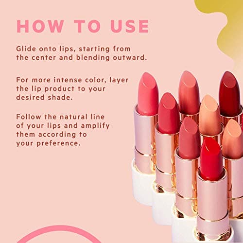 Flower Beauty Petal Pout Lipstick (Pack of 3)