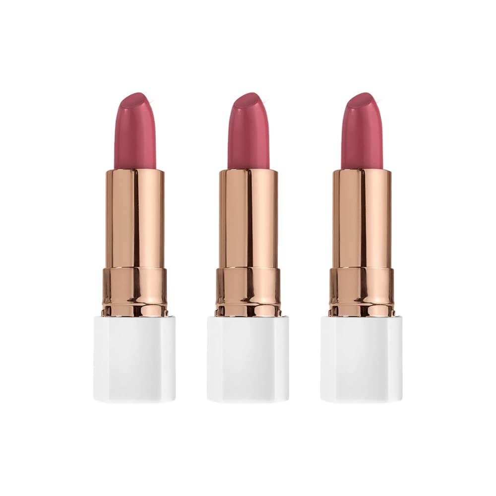 Flower Beauty Petal Pout Lipstick (Pack of 3)